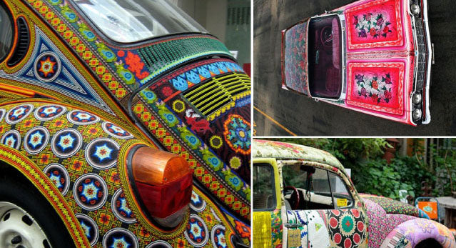pattern love : patterned cars