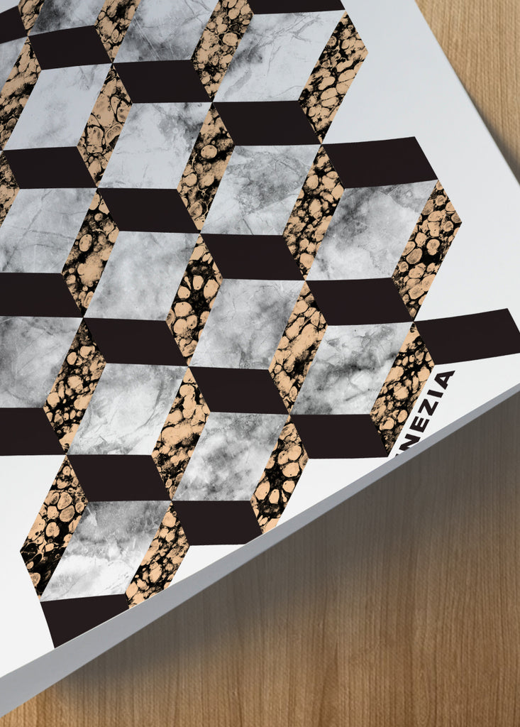 Colorful Venice, "Venezia" Italy Travel Poster