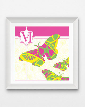 Colorful M is for Mariposa